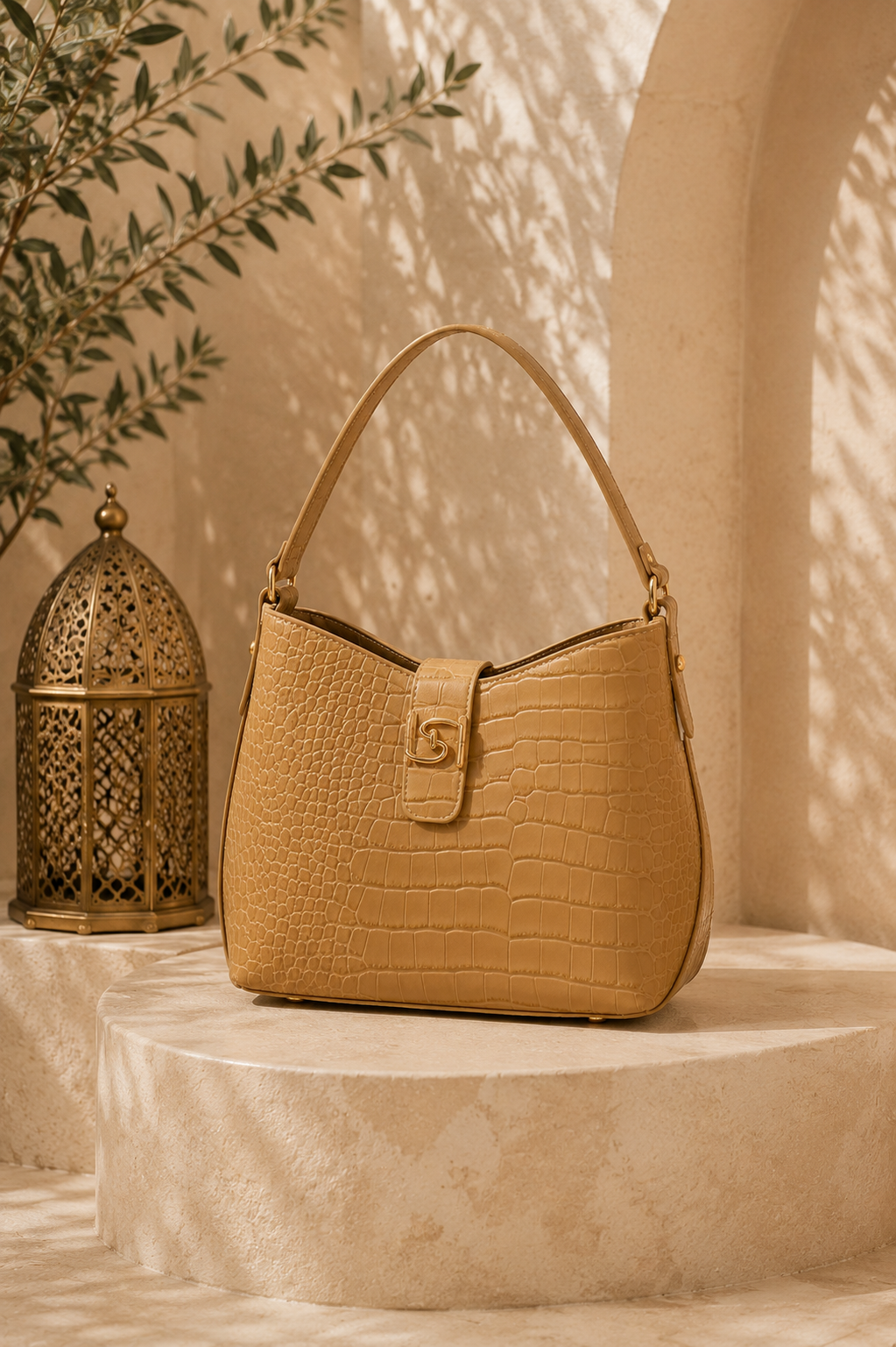 Sac Annette - Jaune safran